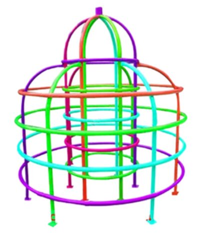 ชุดโดมกลมปีนป่ายจรวจ TP-N056