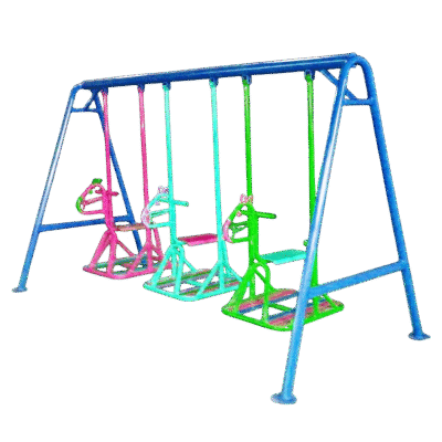 ชิงช้าม้าโยก3ที่(มีที่วางเท้า) TP-N191