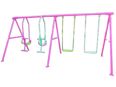 ชุดโซ่ชิงช้า 2 ที่นั่ง ม้าโยก 2 ที่นั่ง TP-N181