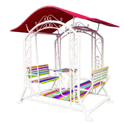 ชิงช้าใหญ่พิเศษมีหลังคา ( แบบเหลี่ยม) TP-N197